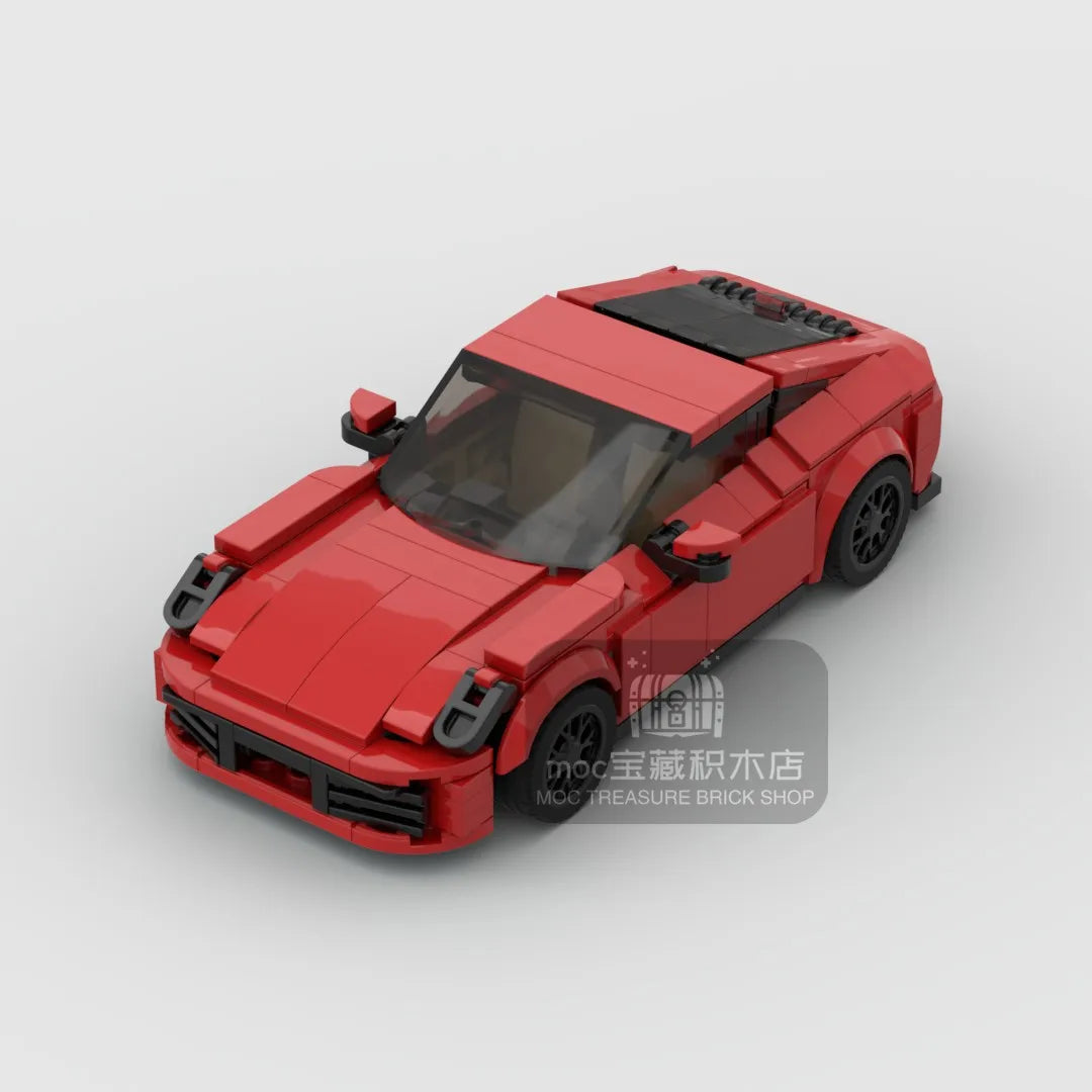 2022 Hot MOC Speed City Car Champion Racer Classic Supercar Building Blocks Brick Racing Super Technique Creative Garage DIY Set