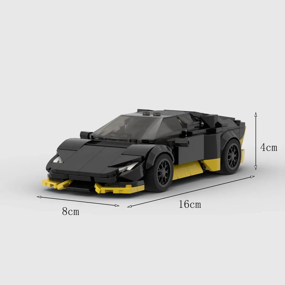 The new MOC Lambo Hurricane building blocks Speed Champion Racer sports car model Creative Garage Toys for Boys Gifts