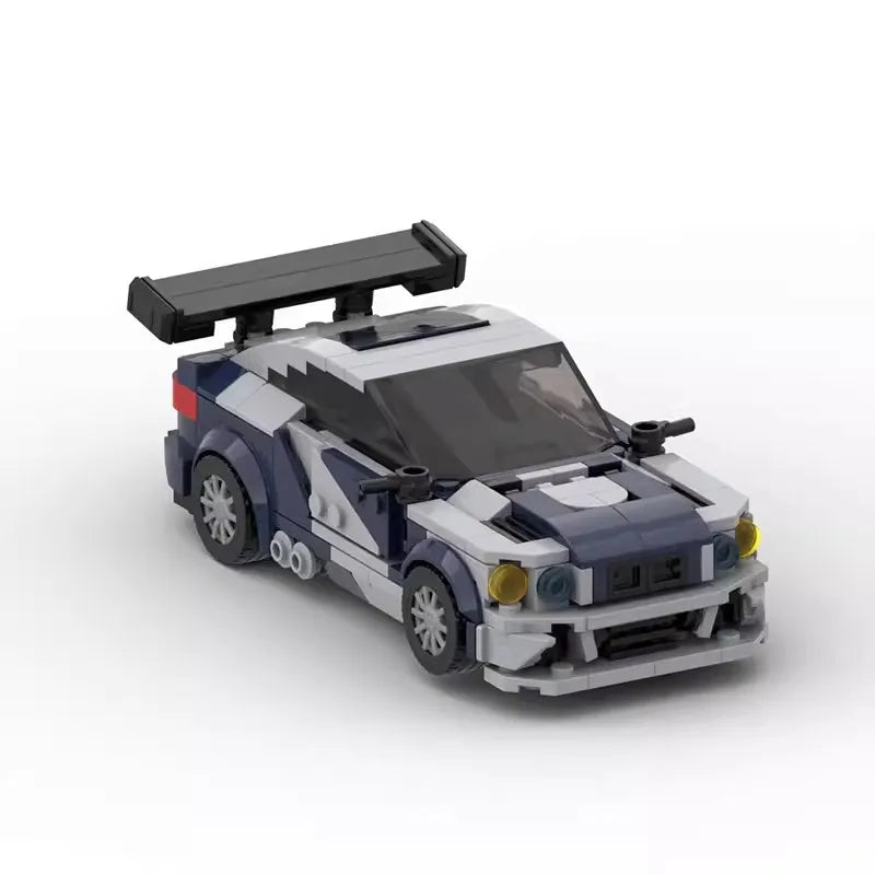 Bricklink Technical Car City Speed Champions M3 E30 E36 E46 GTR 635CSi 850CSi Vehicles Sets Building Blocks Toys Children Gift