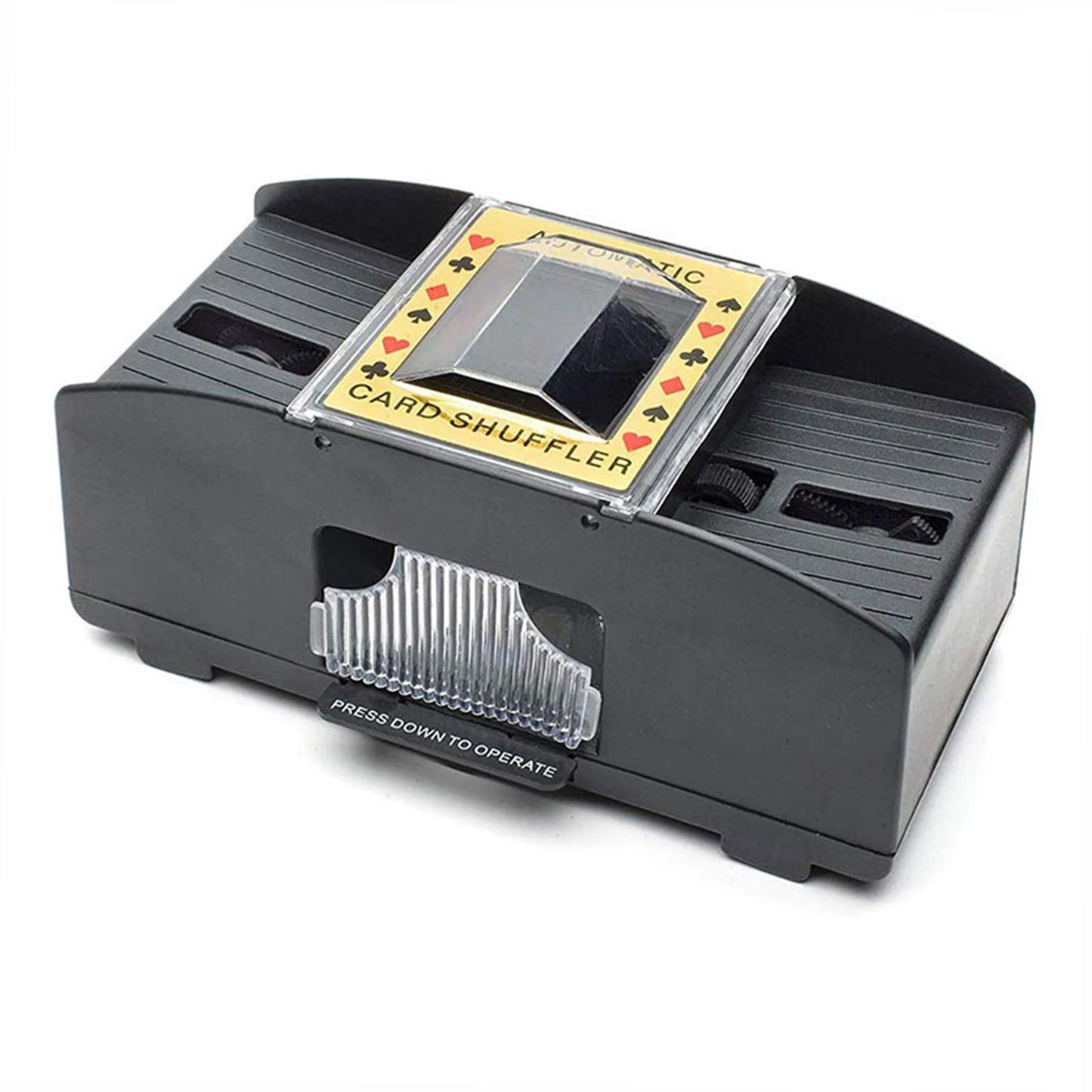 2/4/6 Decks Automatic Card Shuffler Automatic Playing Cards Shuffler Mixer Games Poker Sorter Machine Dispenser for Travel Home