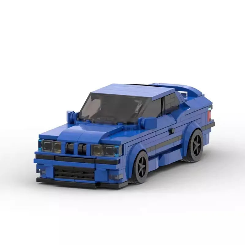 Bricklink Technical Car City Speed Champions M3 E30 E36 E46 GTR 635CSi 850CSi Vehicles Sets Building Blocks Toys Children Gift
