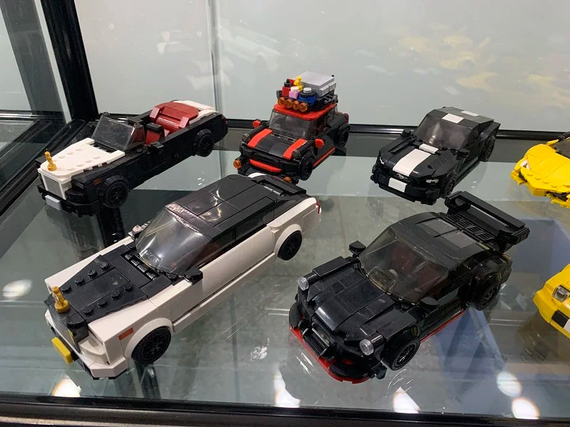 2022 Hot MOC City Car Speed Champion Supercar Sports Racing Car Moc Diy Building Blocks Set Educational Toys For Childern Boy