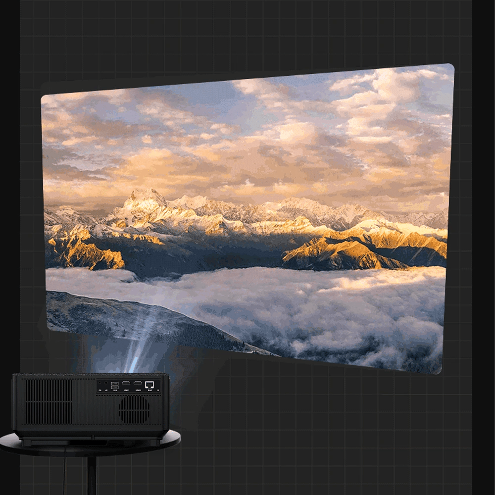 Proyector 1080P WiFi Proyector LED Full HD 2K 4K TV Video Película Teléfono inteligente Cine en casa TD98 Beamer Cine Pantalla grande