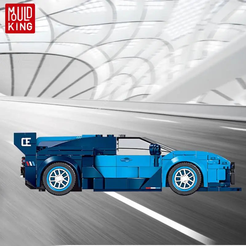 P1 Sian Roadblock Police Vehicle Vision GT Building Blocks for Adults MouldKing27001 27002 27003 27004 Model Kit Educational Toy