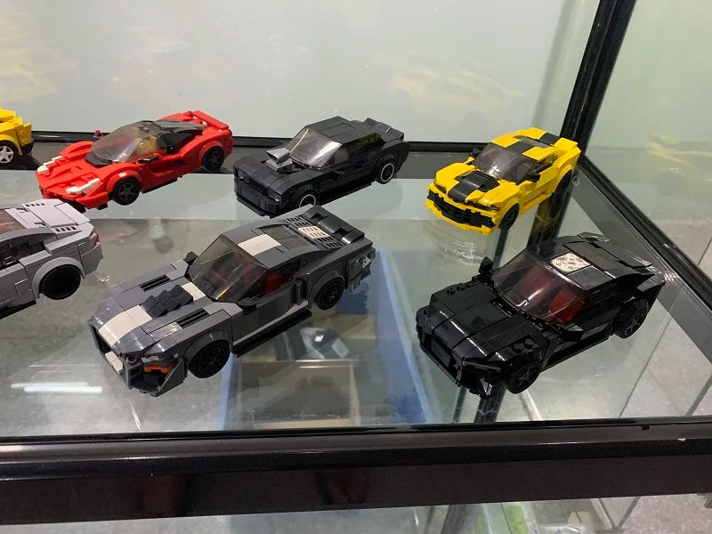 2022 Hot MOC City Car Speed Champion Supercar Sports Racing Car Moc Diy Building Blocks Set Educational Toys For Childern Boy