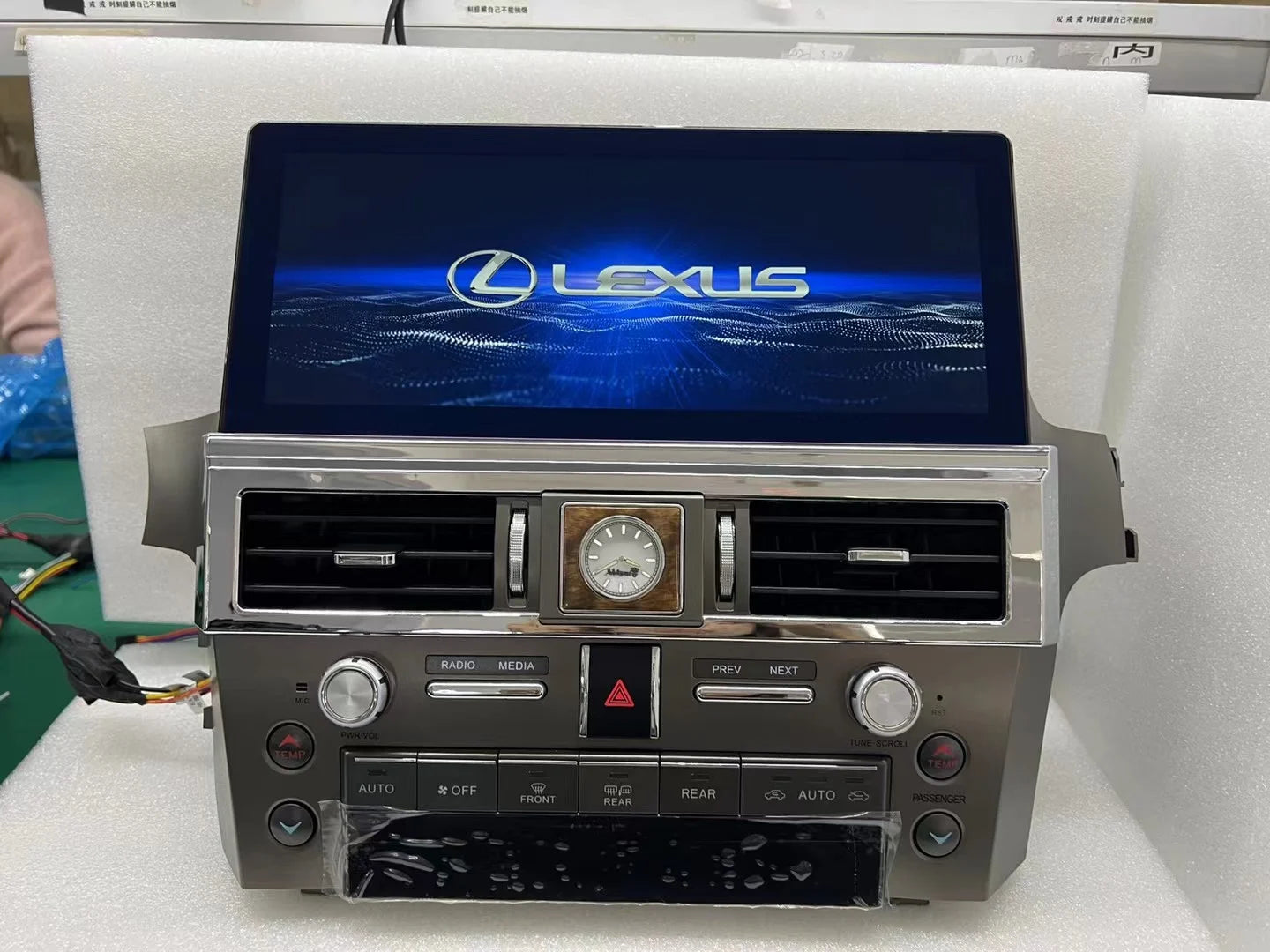 Android For Lexus GX400 GX460 2010-2020 Car Radio 8+256GB Multimedia Player Recorder 12.3" Touch Screen Head Unit Carplay Navi