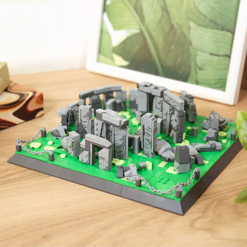Wange Blocks World Architecture Building Bricks Trevi Fountain Model Pyramid Educational Toys for Children Gifts 4210-4224