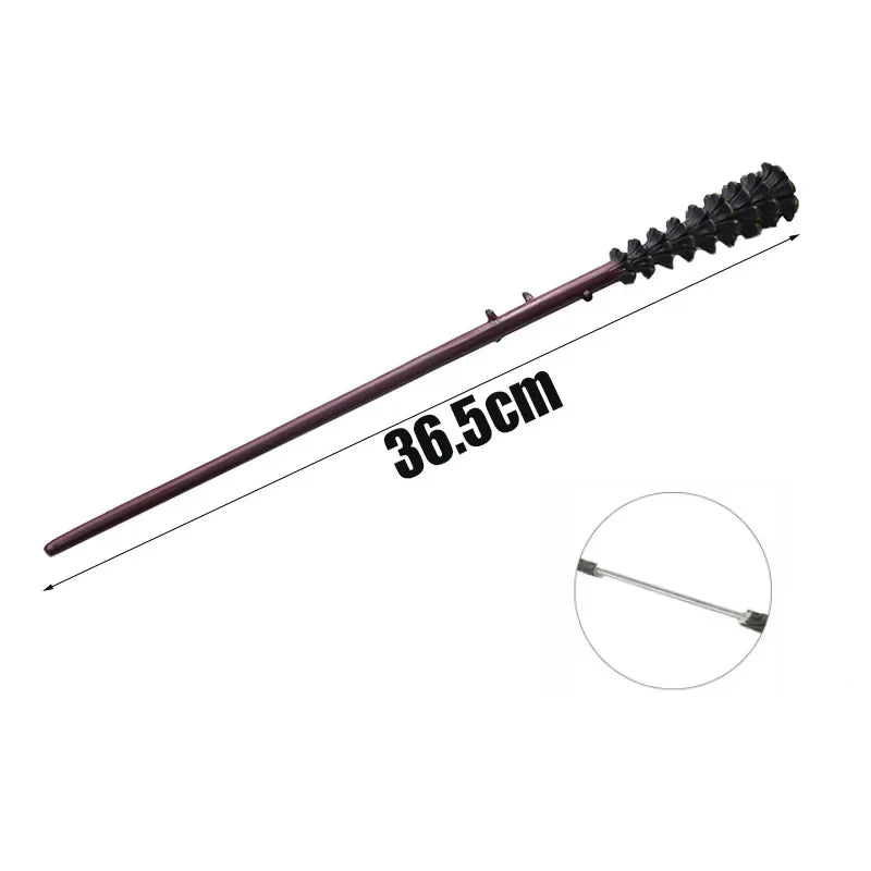 27Pcs Anime Cosplay Show Metal Core Magic Wand Children Decoration Toy Accessories For Kids Bacchetta Di Plastic Magic Stick