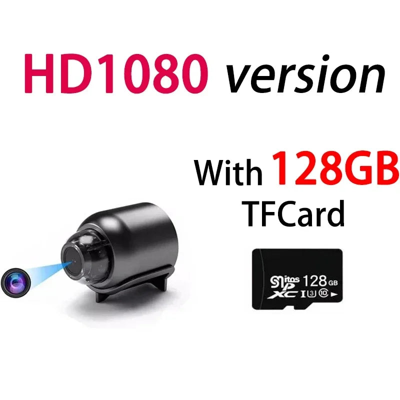 Mini cámara WiFi HD de 1080P para seguridad en interiores, vigilancia, monitor para bebés, videocámara con visión nocturna, cámara IP, grabadora de audio y video