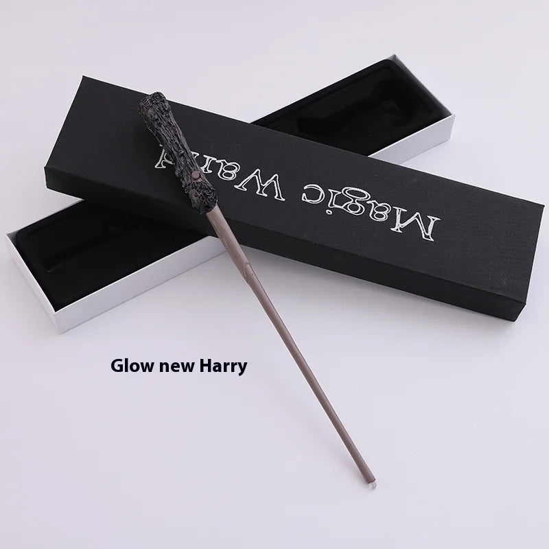 39cm Glowing High-End Potter Magic Wand With Multiple Styles To Choose From, Christmas Black Boxed Exquisite Children'S Gift