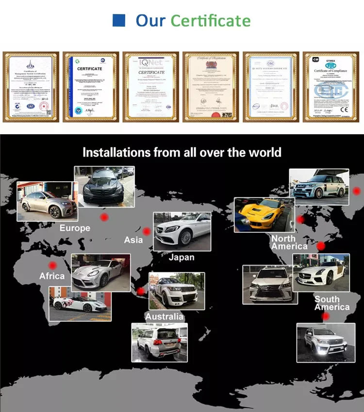 Kit de carrocería de la mejor calidad con parachoques de capó para Land Rover Range Rover vogue L405 2013-2017 facelift a 2023.