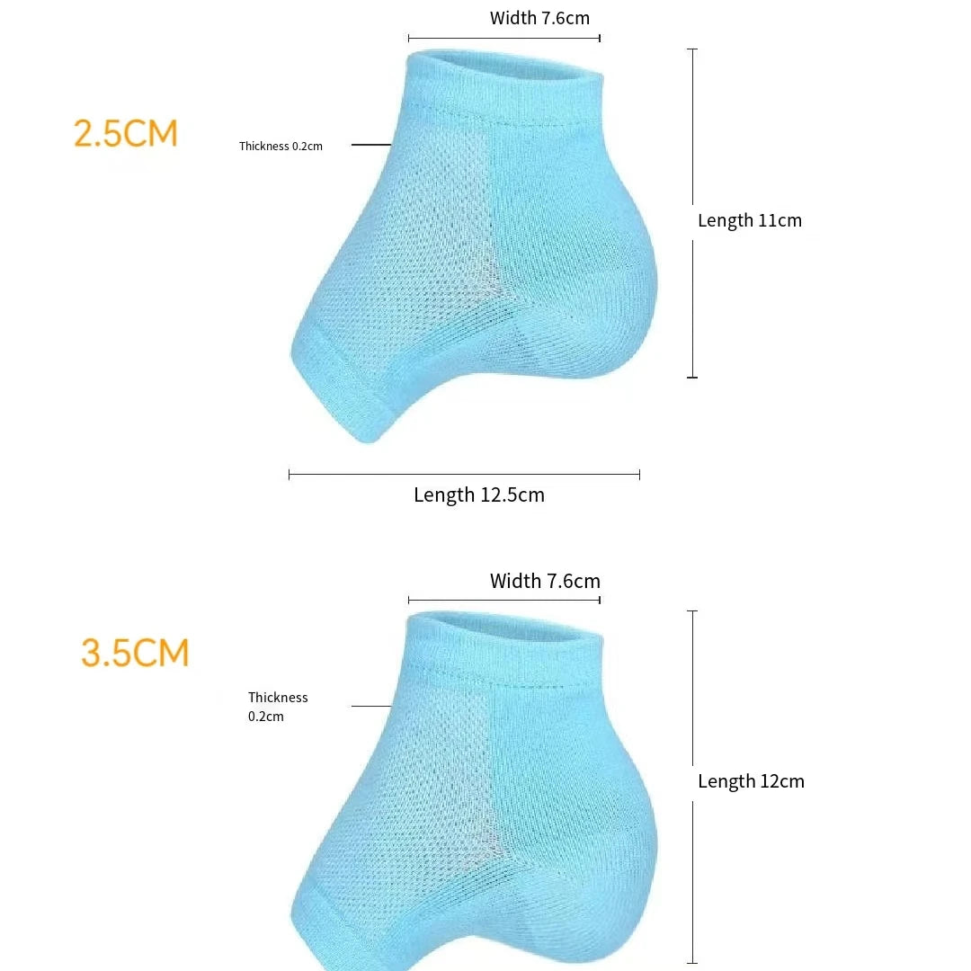Thickened Rizzsoles Height Max Socks Sports Anti-slip SEBS Shoe Lift 2.5/3.5cm Invisible Heel Lift Women Men