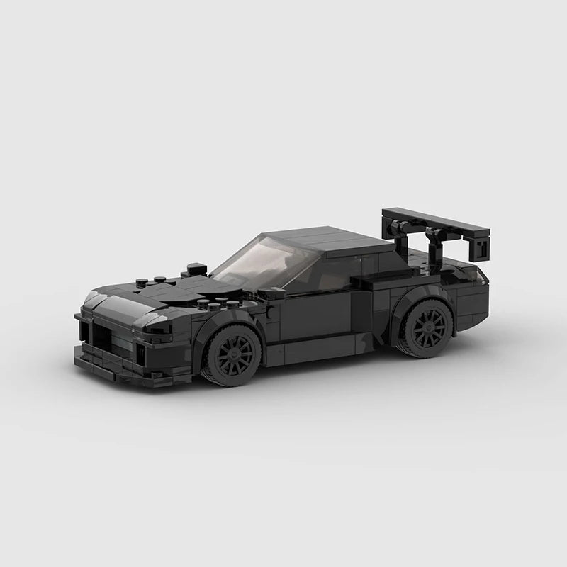 Supercar F1 City Speed Champions Racing Car RX-7 Model Building Blocks MOC Supercar Racers Vehicle Technique Bricks Kids Toys