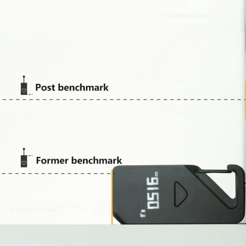 Telémetro láser de alta precisión SATA de Xiaomi, mini regla electrónica infrarroja, herramientas de medición láser de alta precisión para ingeniería