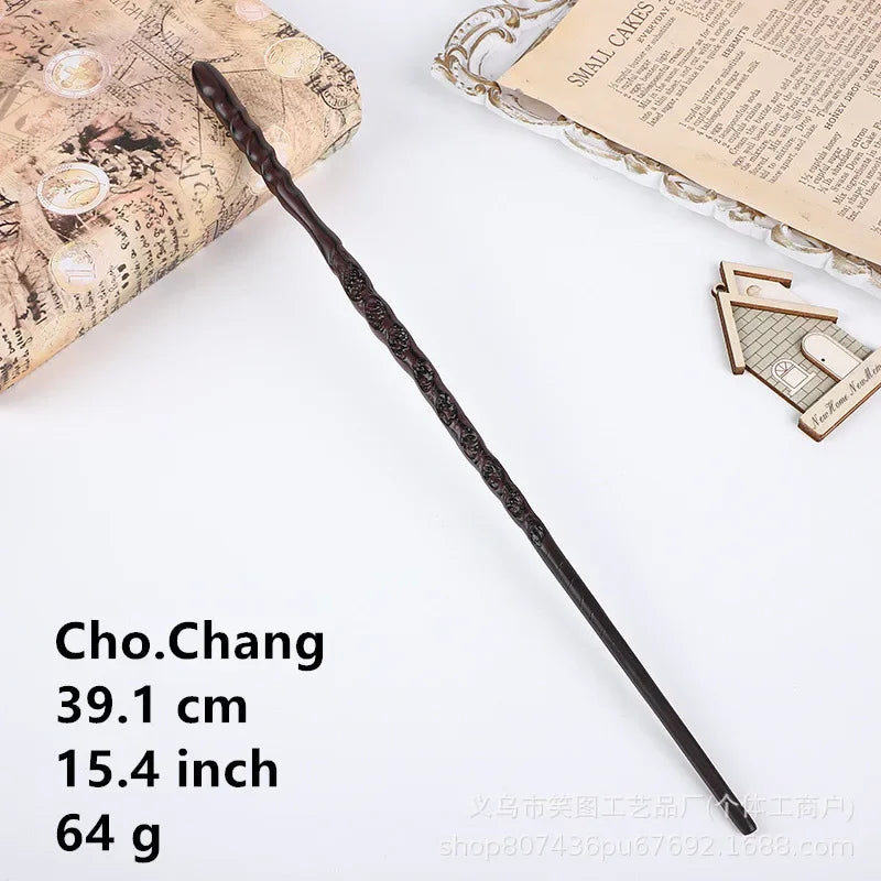 36 Styles Harry Magic Wand Resin Material Built in Steel Core Dumbledore Staff Cosplay Voldemort Props Christmas Gift Kid