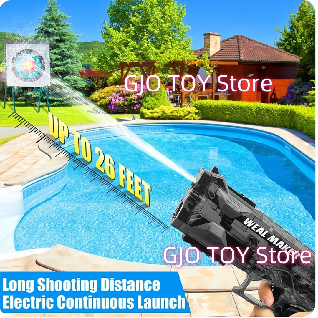 Summer Electric Water Guns High Capacity 500ML Water Blasts Outdoor Water Toy gun for Adult and kid