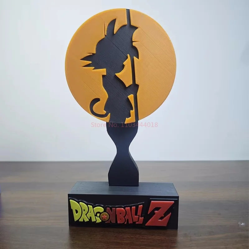 Anime Dragon Ball Z Figure Goku Ps5 Game Controller Stand Creative Headphones Bracket Desktop Ornaments Toy Gifts Handle Bracket