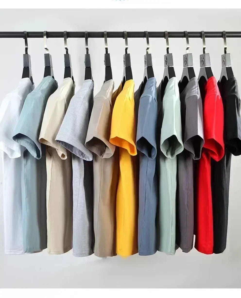 Summer Fashion T-shirt for Men Y2K Tops Luxury Brand Letter Printing T-shirt Short Sleeve Tee Women Fashion Round Neck Tops 2024