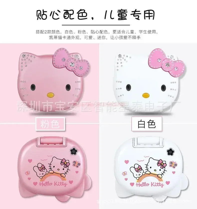 2023 New Kawaii Sanrioed Hello Kitty Flip Phone Cartoon Cute Little friends Taiml Mini Phone For Kids Toys For friends Gifts