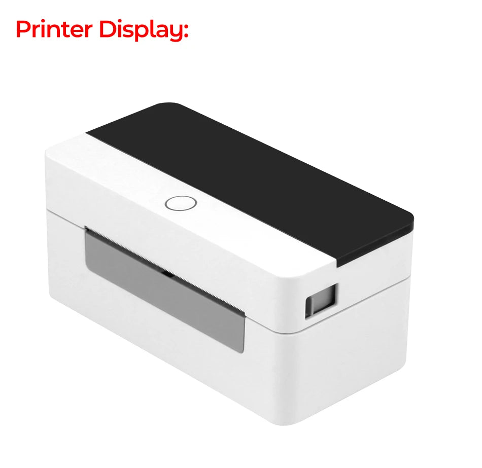 Impresora térmica de etiquetas X-Printer D463B de 80 mm, máquina para fabricar etiquetas de envío de 110 mm, USB, Bluetooth, impresión de códigos de barras de 3 o 4 pulgadas