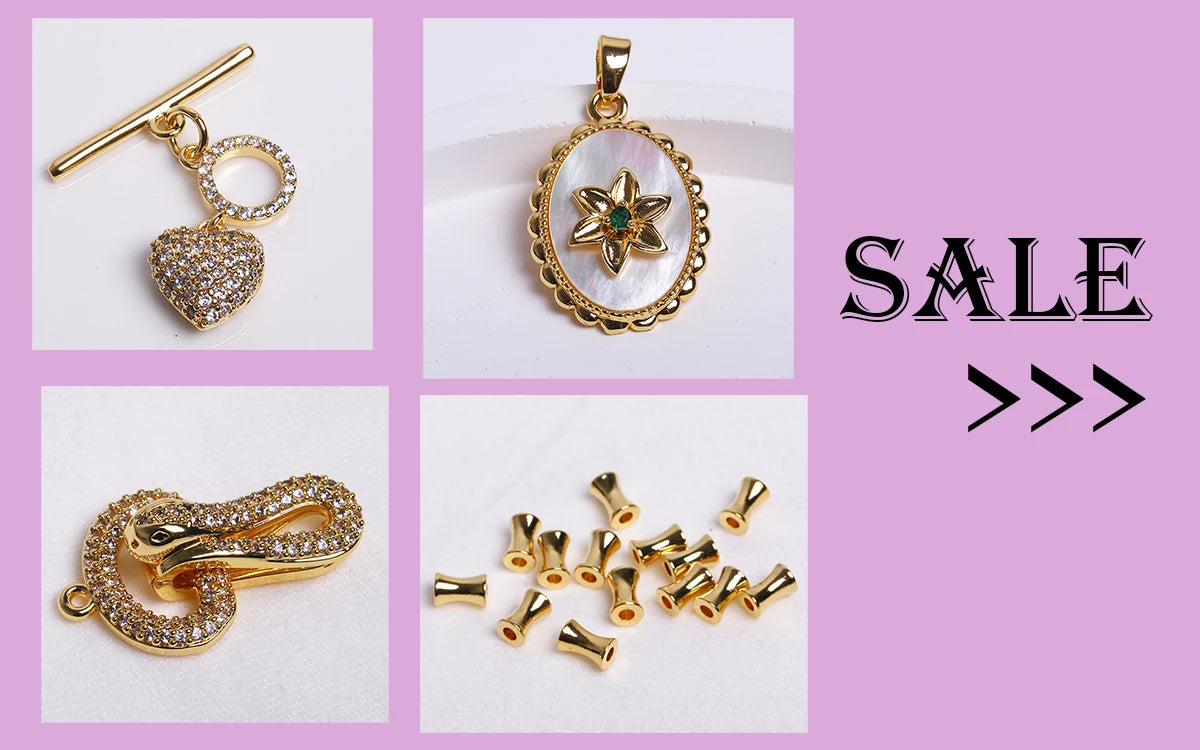 Cuentas espaciadoras irregulares chapadas en oro de 18 quilates, 13 x 4,5 mm, cuentas separadoras redondas de metal de latón para accesorios de joyería y abalorios
