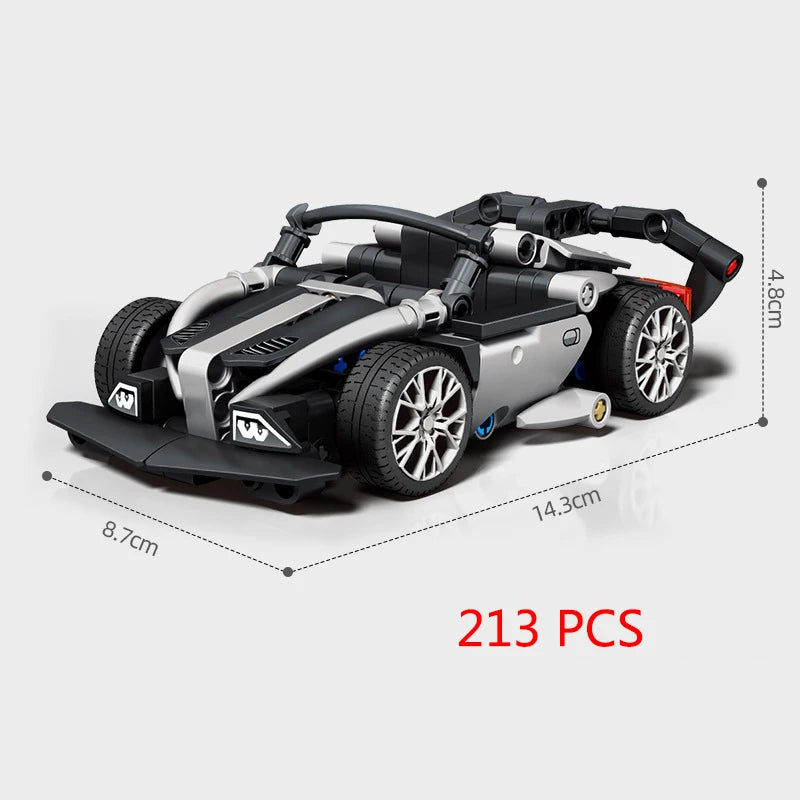 67 models City Racing Car Speed Champions Sports Building Blocks Bricks Classic Rally Super Racers F1 Great Vehicles kits toys