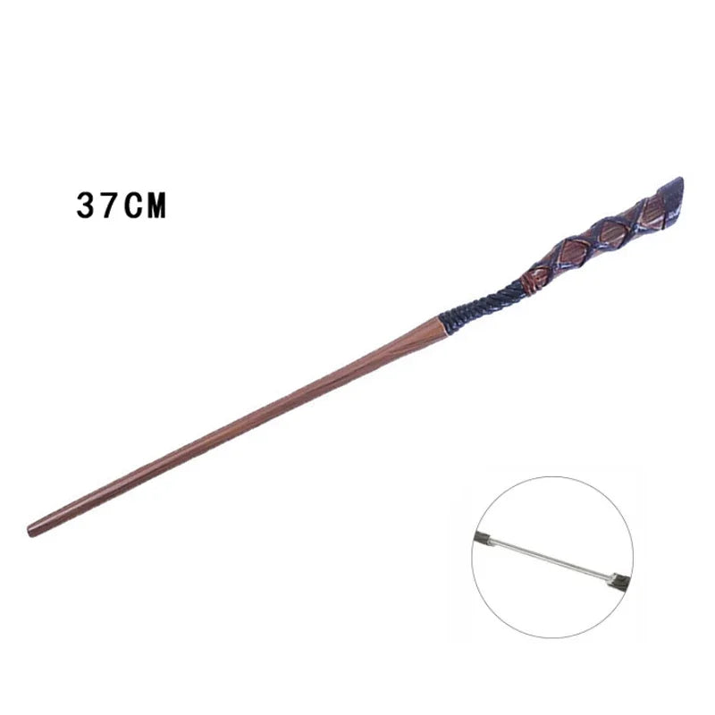 27Pcs Anime Cosplay Show Metal Core Magic Wand Children Decoration Toy Accessories For Kids Bacchetta Di Plastic Magic Stick
