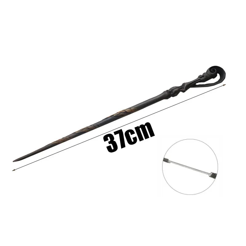 27Pcs Anime Cosplay Show Metal Core Magic Wand Children Decoration Toy Accessories For Kids Bacchetta Di Plastic Magic Stick