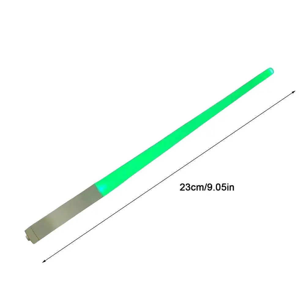 1 par de palillos luminosos con forma de sable de luz LED, desmontables, lavables, reutilizables, sin BPA, para cocina, cenas, fiestas temáticas de StarWar