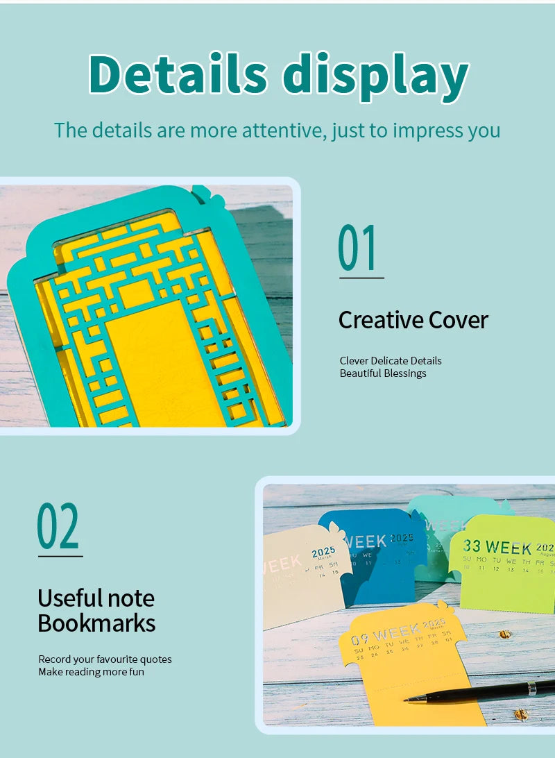 3d calendar 2025 memo pad 3d sticky pads crafting new Year's gift paper art 3d sculpture desk accessories small gifts for guests