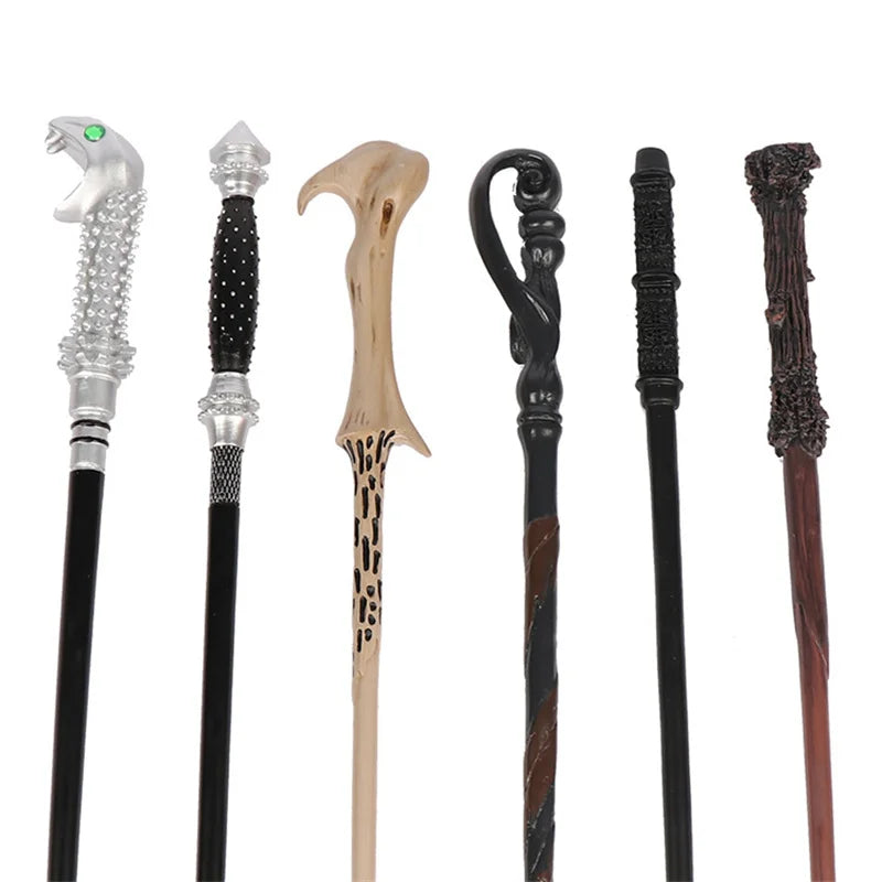 32-41cm Funny Magic Wands Resin Magic Wizard Wand Movie Dumbledore Snape Cosplay Props For Boys Girls Gift