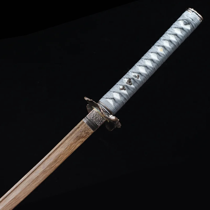 103cm Japon Bois Katana Iaido Formation Accessoires Bois Épée Bushido Formation Cassia Siamea Pour Cosplay