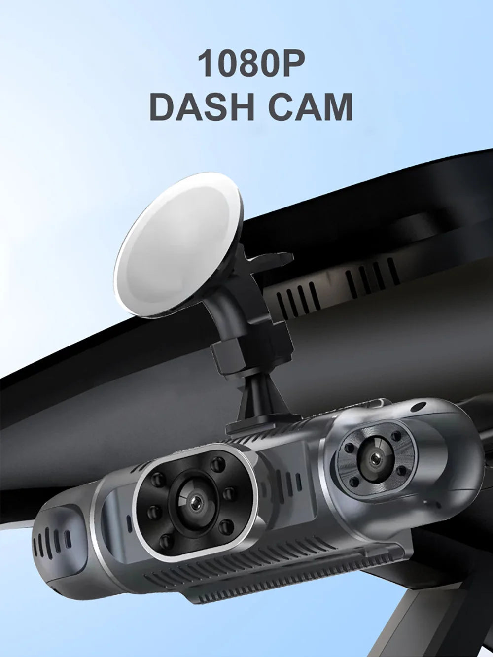 Grabadora de video DVR para automóvil de 4 lentes 1080P con control por aplicación WIFI, cámara de tablero de 360 grados, visión nocturna, cámara de visión trasera delantera izquierda y derecha para automóvil