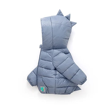2 3 4 5 6 Years Autumn Winter Baby Boys Jacket Fashion Dinosaur Outerwear Hooded Zipper Christmas Party Girls Coat Kids Clothes