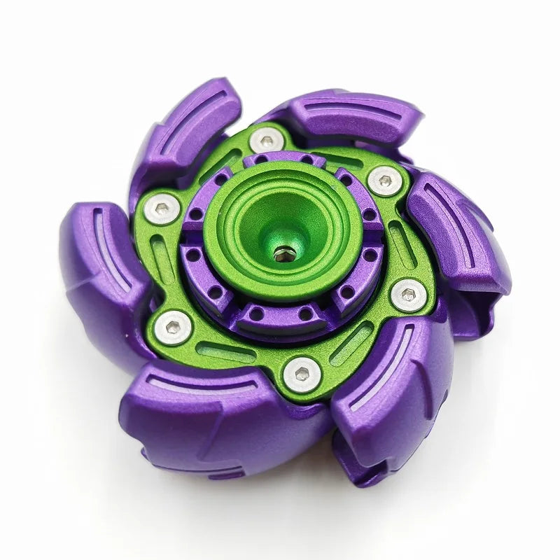 Black Young Version Stress Relief Slaps Open Gyro EDC Metal Toys Gift Gobigger Pillbug Spinner Fidget Toy