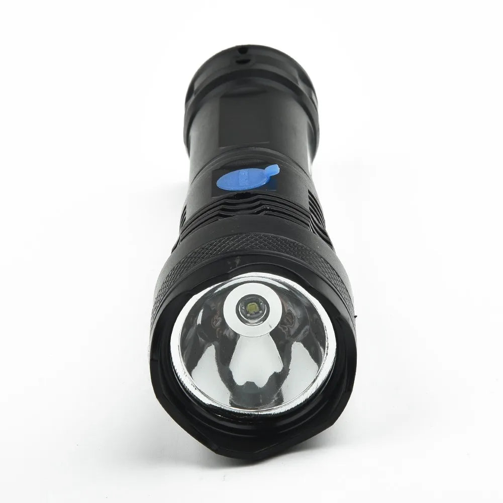 Super Bright LED Scuba Diving Flashlight P50 Underwater Waterproof UCB Rechargeable-Tactical Torch Lamp Spearfishing Lantern