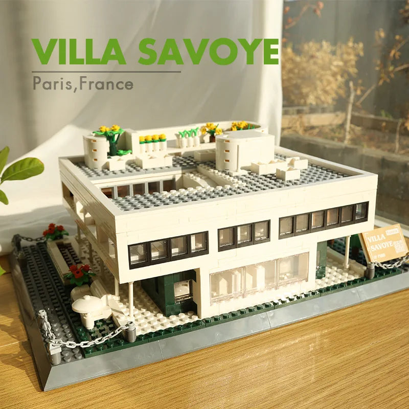 Wange Blocks World Architecture Building Bricks Castle Villa House Big Ben Church DIY Toys for Man Gifts Girl Adult Present
