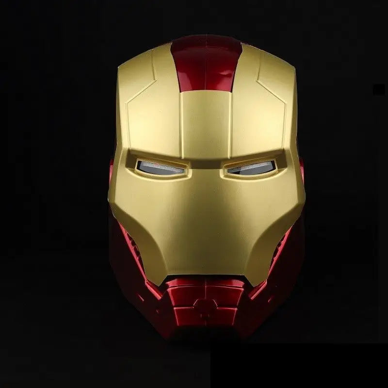 2024 New 1:1 Marvel Iron Man Mk5 Electric Helmet Multi-piece Opening And Closing Helmet Voice Control Eyes Model Adult Toy Gifts