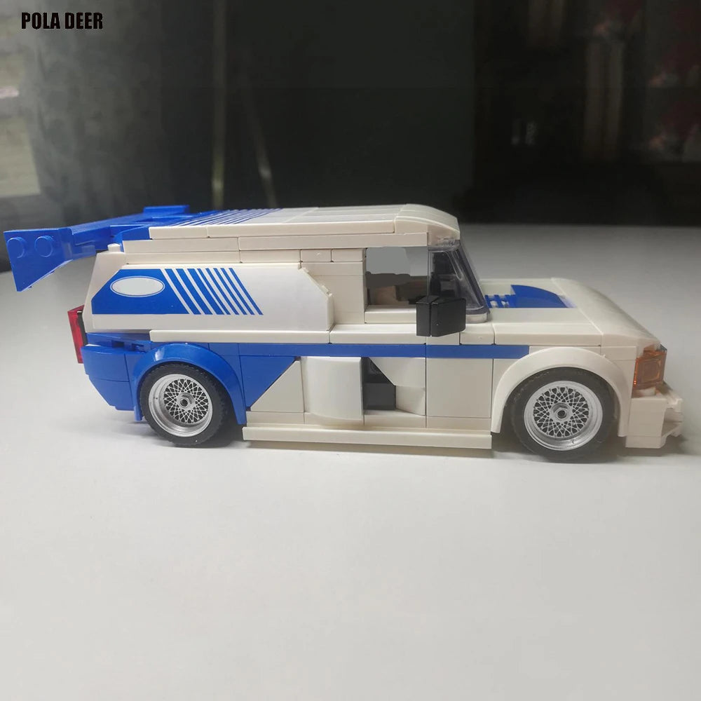 Poladeer 270 piezas 1984 Transport Super Truck Diseño creativo Ensamblaje Bloques de construcción personalizados Rompecabezas Modelo Niño Juguete Regalo de vacaciones