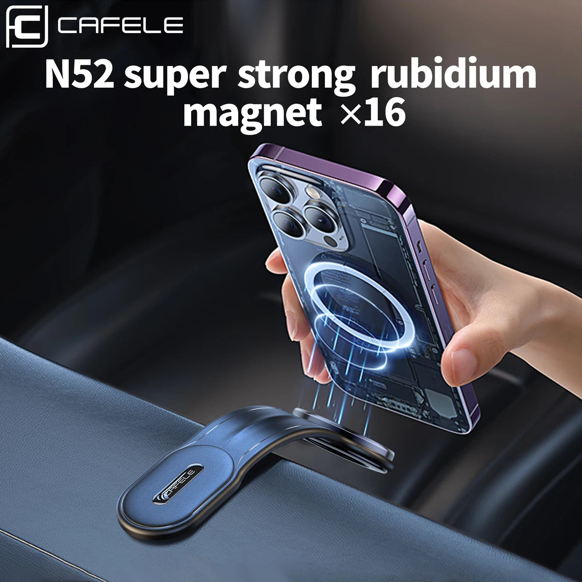 Support de chargeur sans fil 15 W, support de téléphone magnétique pour voiture, support de cellule de voiture pliable, chargeur portable, support de charge rapide pour BMW F10
