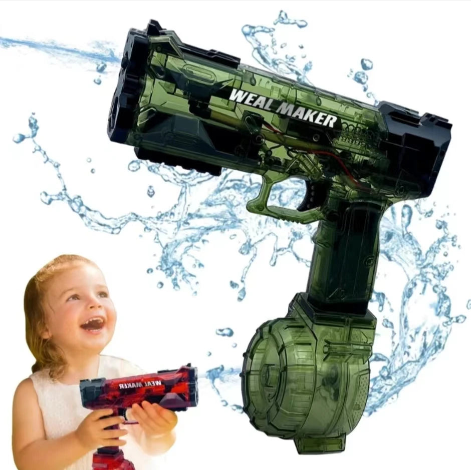 Pulse Electric Water Gun Toys Large-capacity Automatic Burst Water Gun Children Summer Shooting Game Outdoor Beach Toy Water Gun
