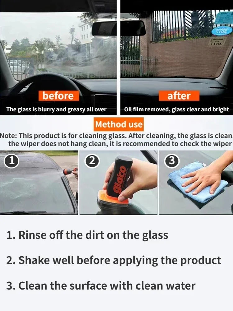 Eliminador de película de aceite para parabrisas de coche Soft99 de 100 ml, repelente de lluvia, revestimiento antilluvia para vidrios de Japón, tratamiento antilluvia