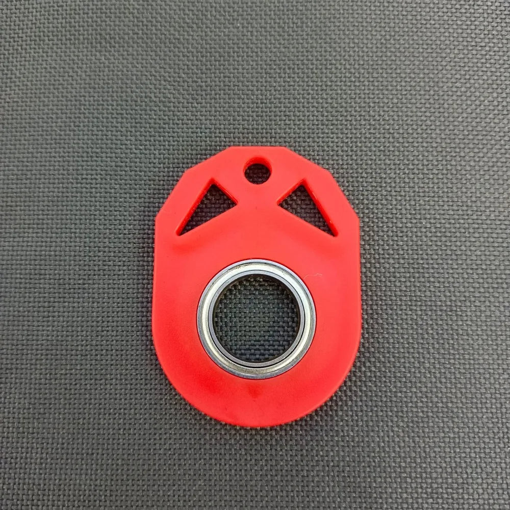 Alivia el aburrimiento Llavero Fidget Spinner Anti-Ansiedad Noctilucente Llavero Giratorio con Punta de Dedo Ligero Creativo