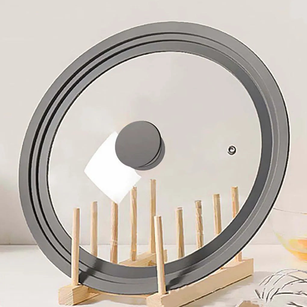 Transparent Glass Pot Lid Handle Anti Scalding Easy To Clean Kitchen Accessory Kitchen Pot Coverl