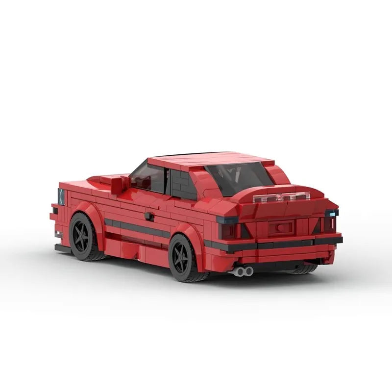 Bricklink Technical Car City Speed Champions M3 E30 E36 E46 GTR 635CSi 850CSi Vehicles Sets Building Blocks Toys Children Gift