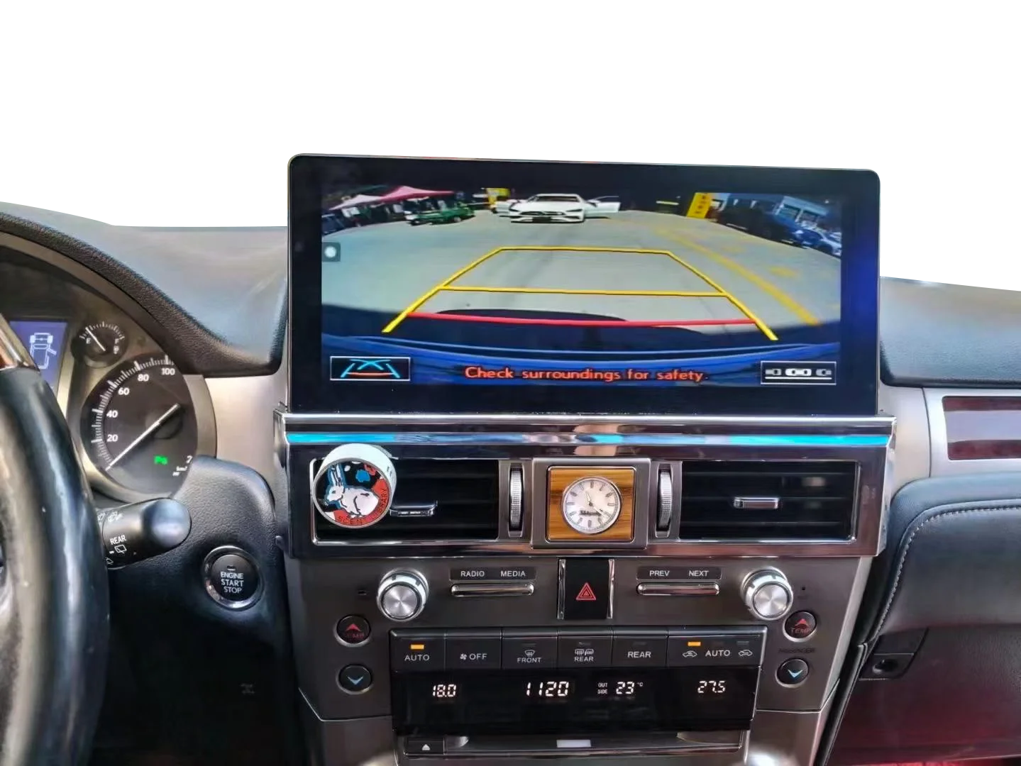 Android For Lexus GX400 GX460 2010-2020 Car Radio 8+256GB Multimedia Player Recorder 12.3" Touch Screen Head Unit Carplay Navi