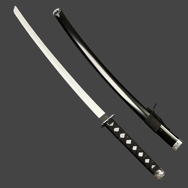 Espada de madera con vaina, accesorios de estilo antiguo, espada de madera, guerrero, juego de rol, anime, modelo de arma de espada de cosplay, espada de madera