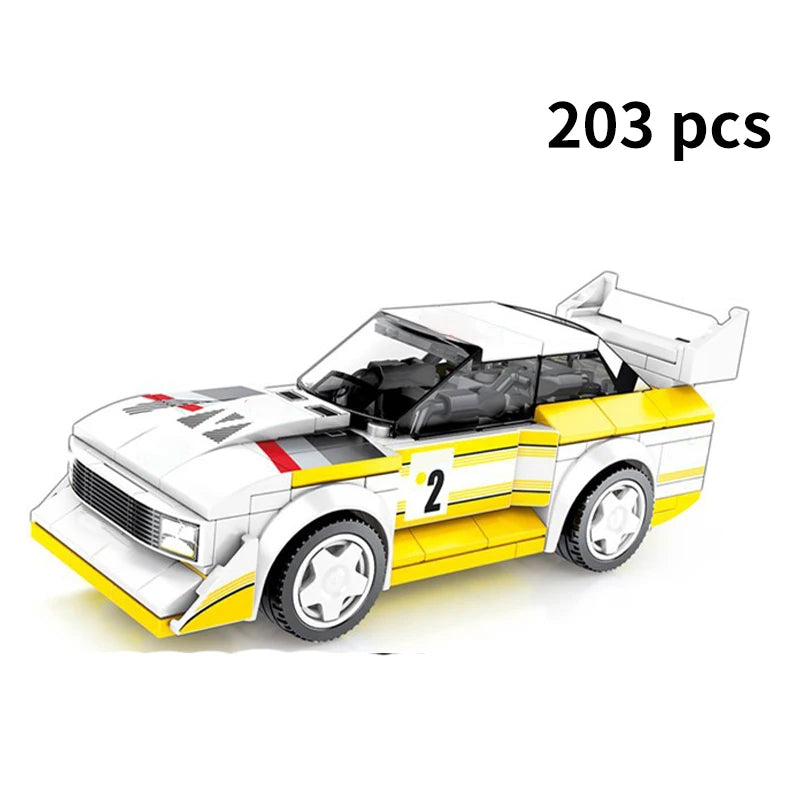 67 models City Racing Car Speed Champions Sports Building Blocks Bricks Classic Rally Super Racers F1 Great Vehicles kits toys