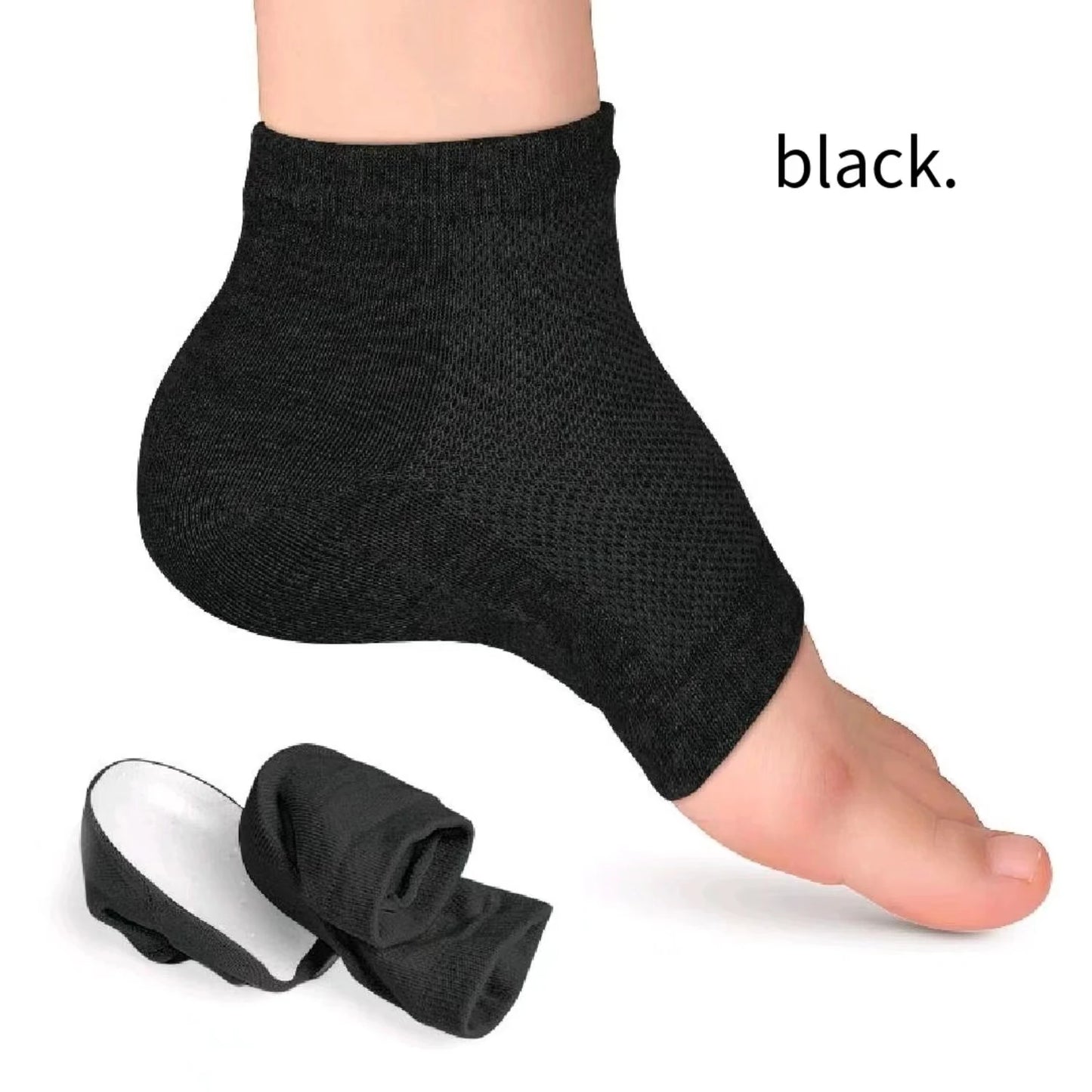 Thickened Rizzsoles Height Max Socks Sports Anti-slip SEBS Shoe Lift 2.5/3.5cm Invisible Heel Lift Women Men