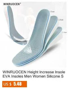 3-9cm Height Increase Insoles for Men Women Elevator Shoes Cushion Unisex Sneakers Heel Lifting Insert Heighten Insoles